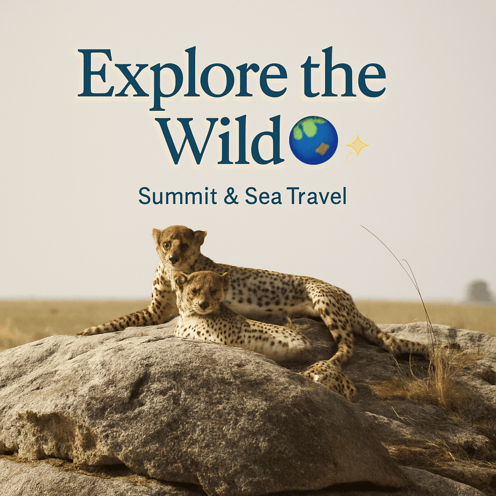 Summit & Sea — AI-generated social post